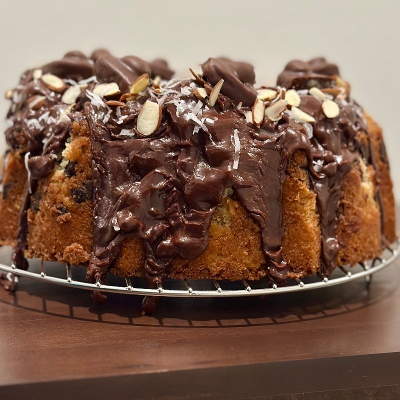 Almond Joy Pound Cake