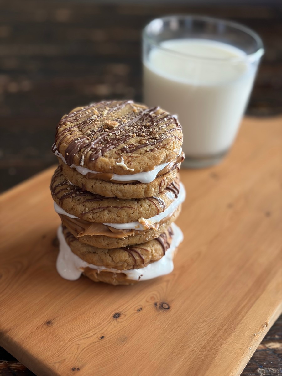 S'mores Cookie Butter Sandwich