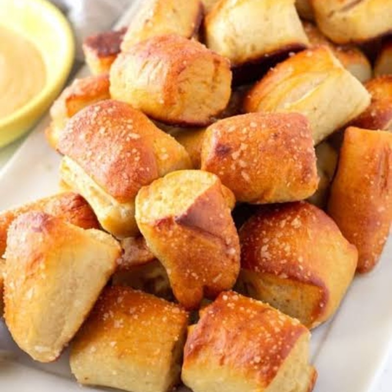 Sourdough Soft Pretzel Bites