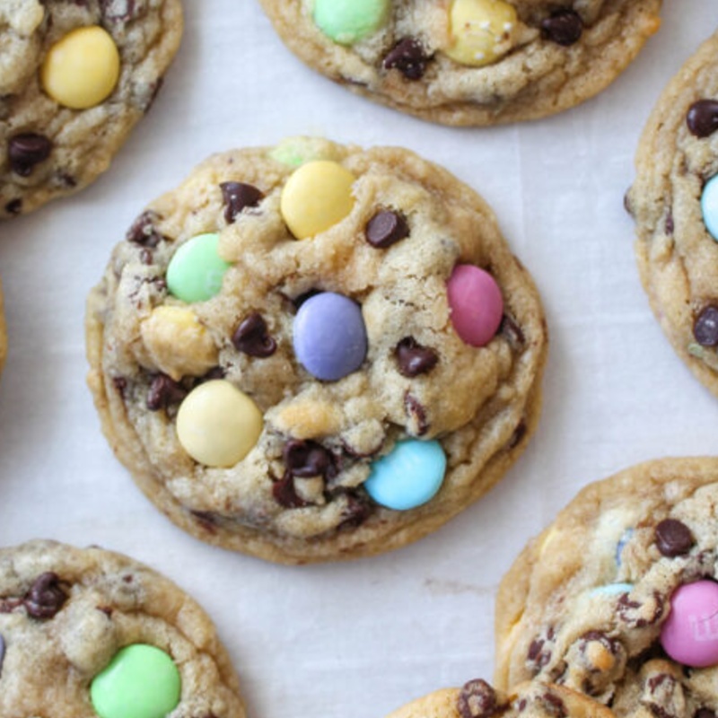 Photo of M&M Chocolate Chip Cookies