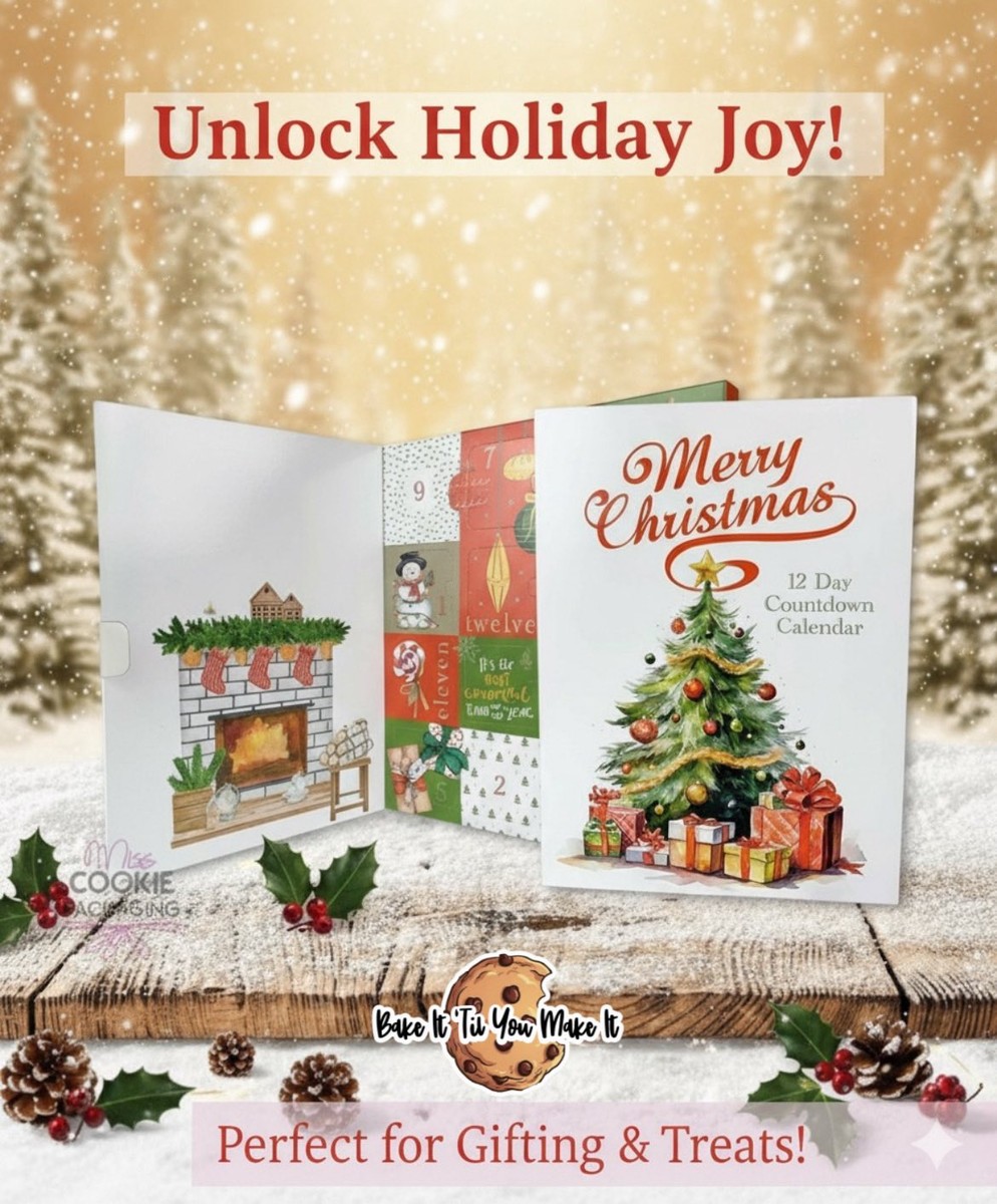 *PRE-ORDERS* Christmas Advent Calendar-12 Days Of Cookies image 2