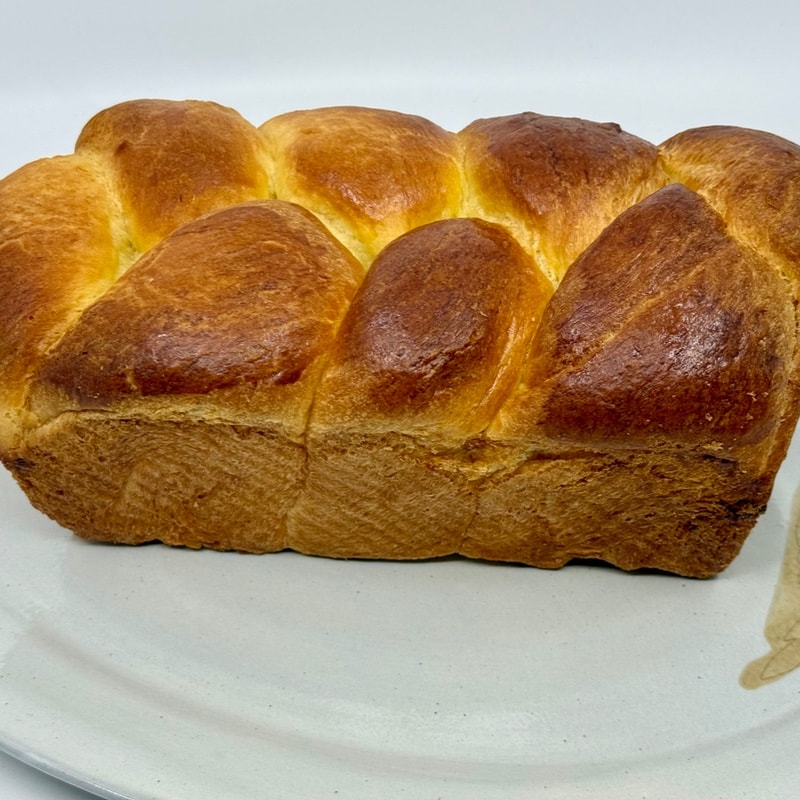 Braided Brioche Loaf