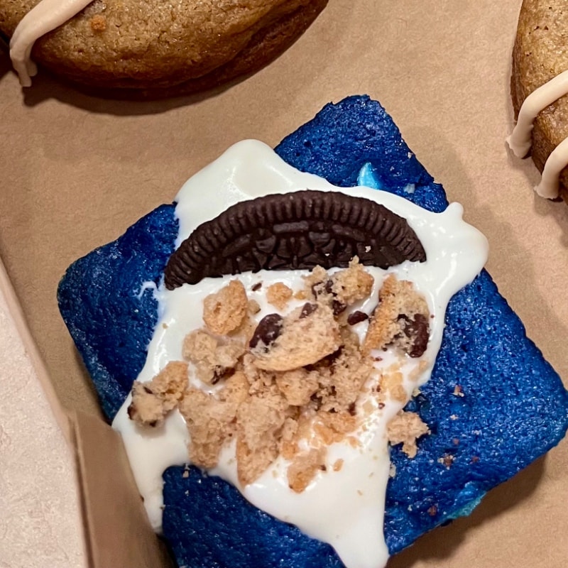 Cookie Monster Brownie