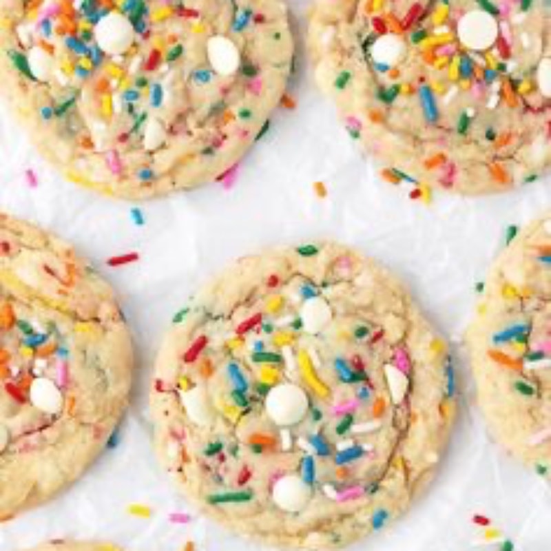Sourdough Funfetti Cookies