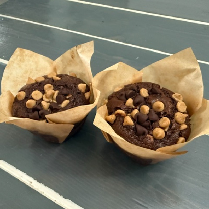 Chocolate with Peanut Butter chips 