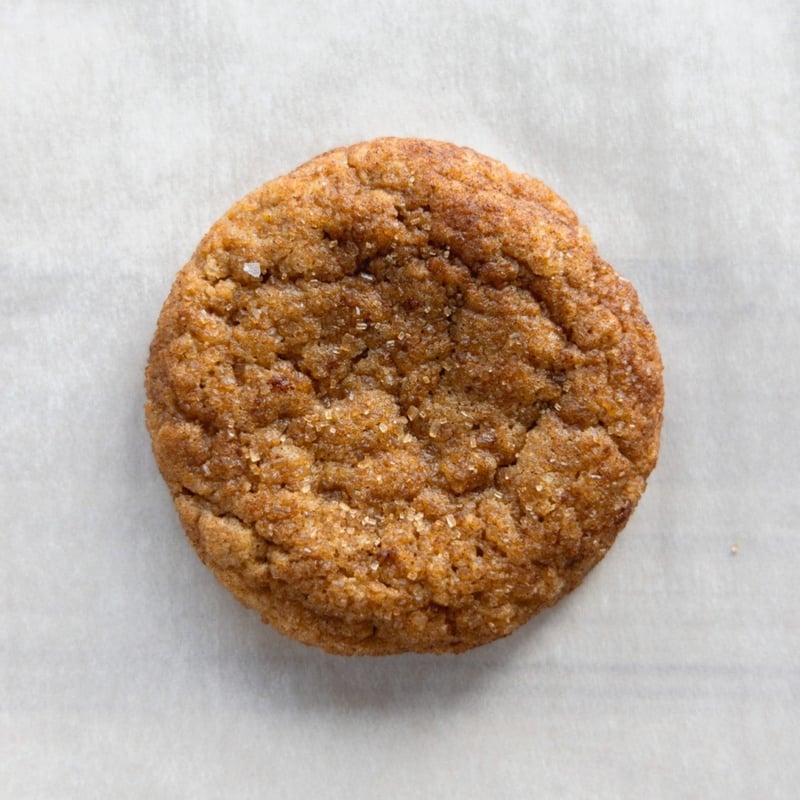 Cinnamon snickerdoodle cookie