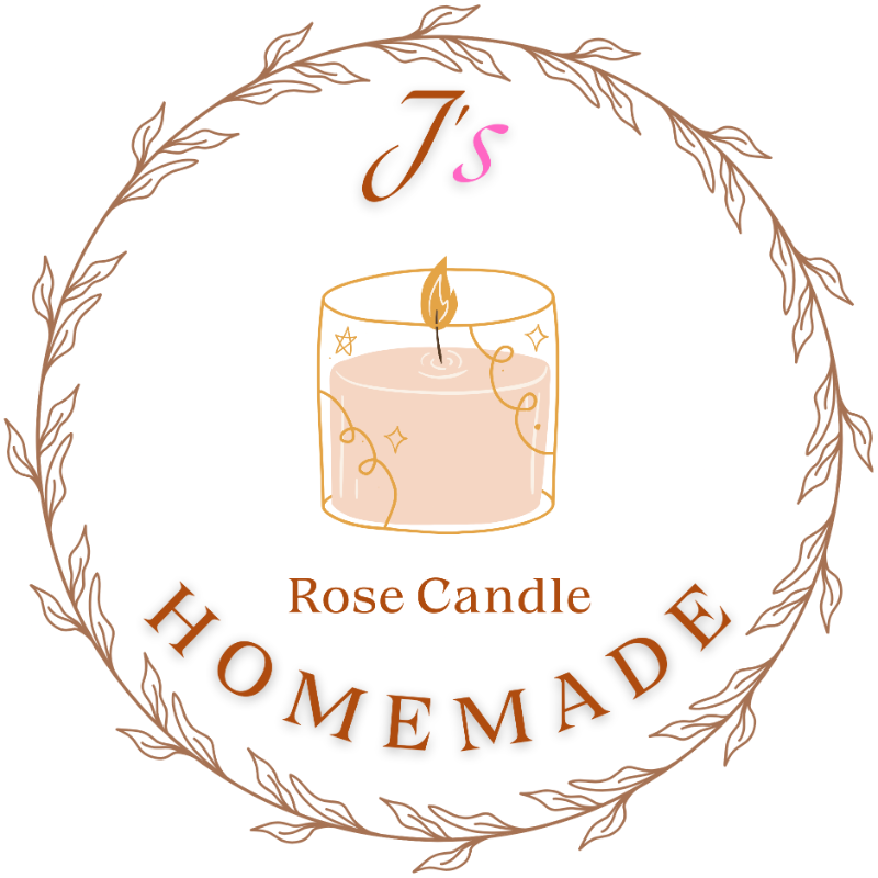 Rose Candle