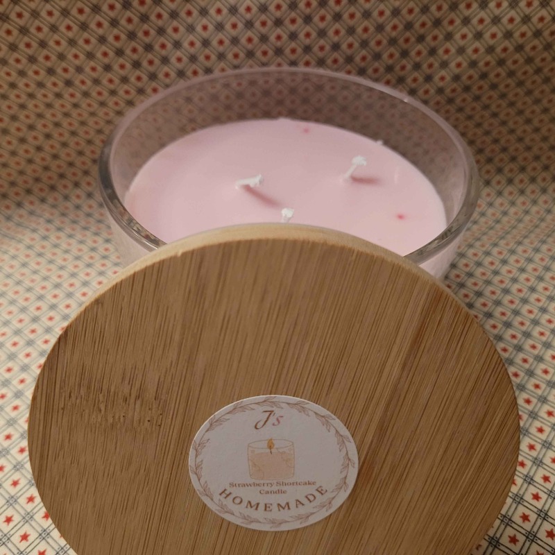 Strawberry Shortcake 3-Wick Candle