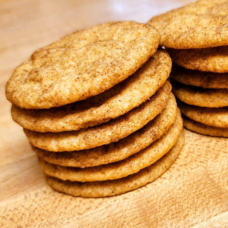 Photo of Sourdough Snickerdoodle Cookies
