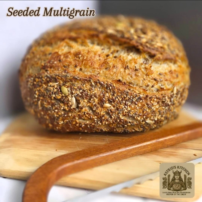 Photo of Seeded Multigrain Sourdough Bread