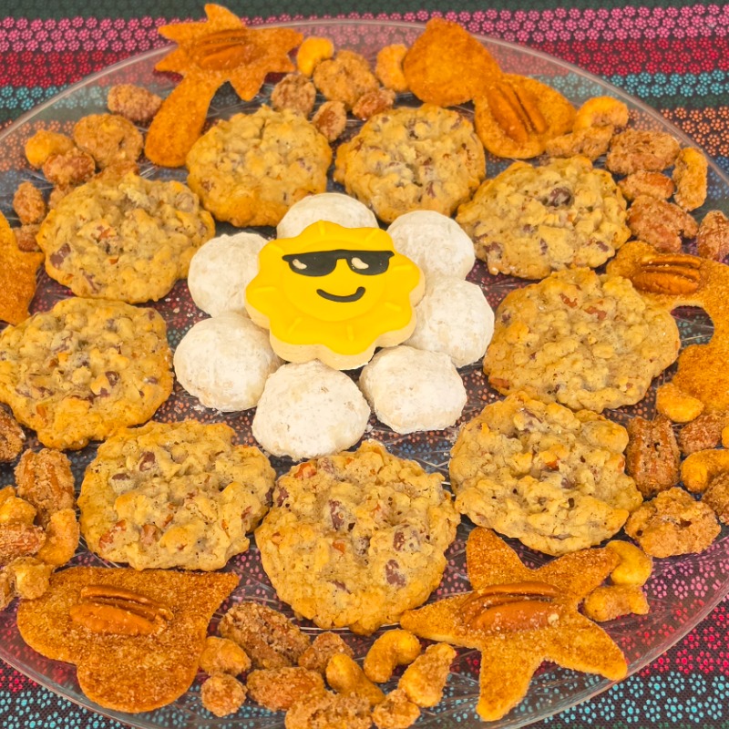 Assorted Cookie Platter - Feeling Nutty - Round