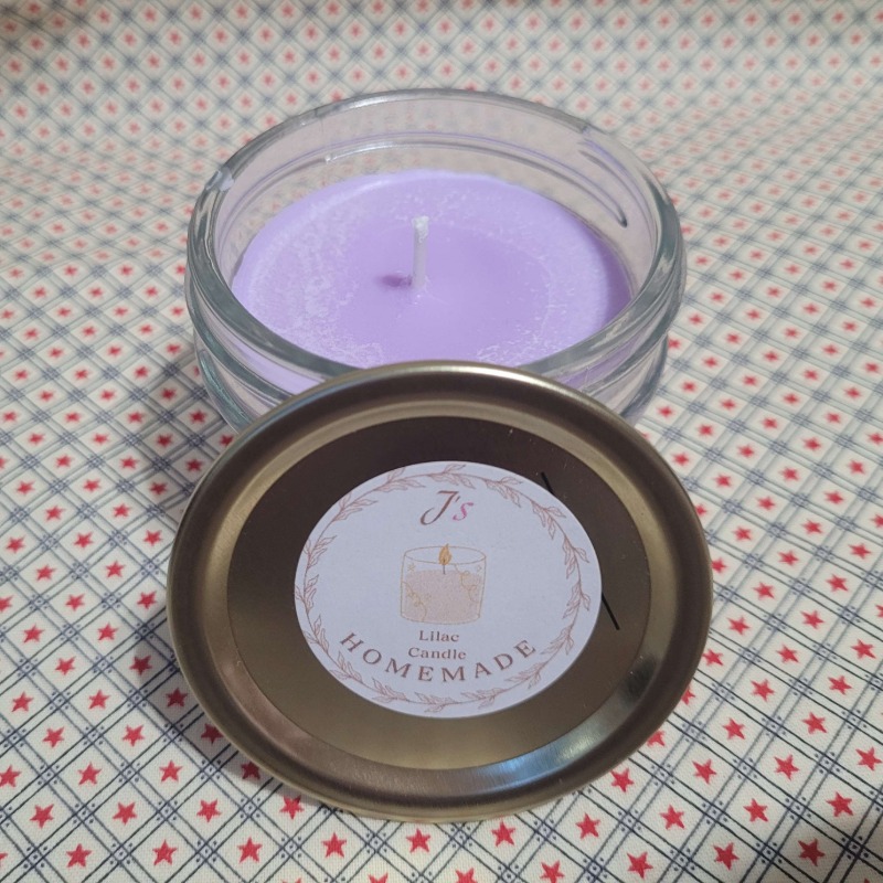 Lilac Candle