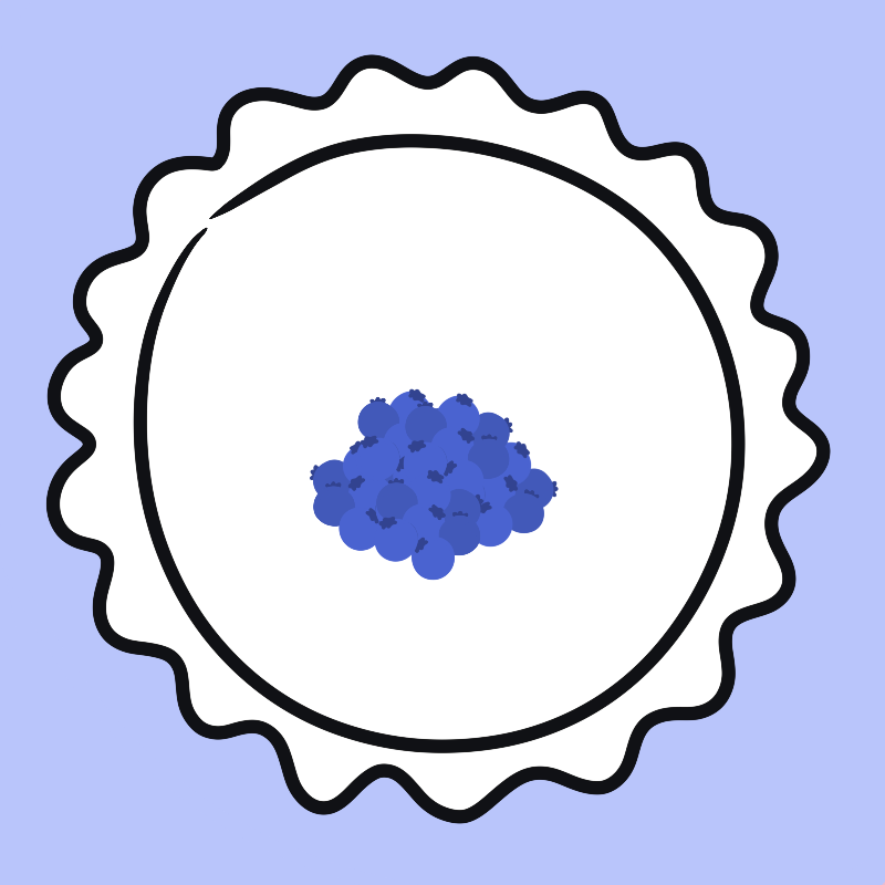 9" Blueberry Pie