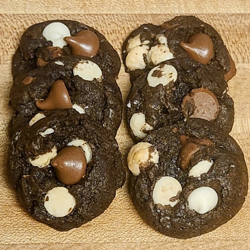 Photo of Sourdough Triple Chocolate Cookies