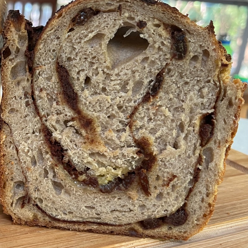 Photo of Sourdough Cinnamon Raisin Bread