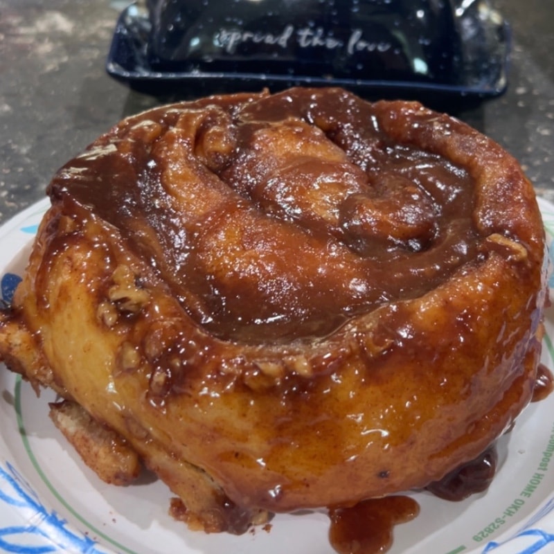 Photo of Carmel Pecan Cinnamon Roll