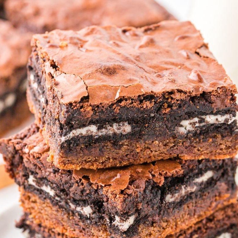 Triple Layer Brownie