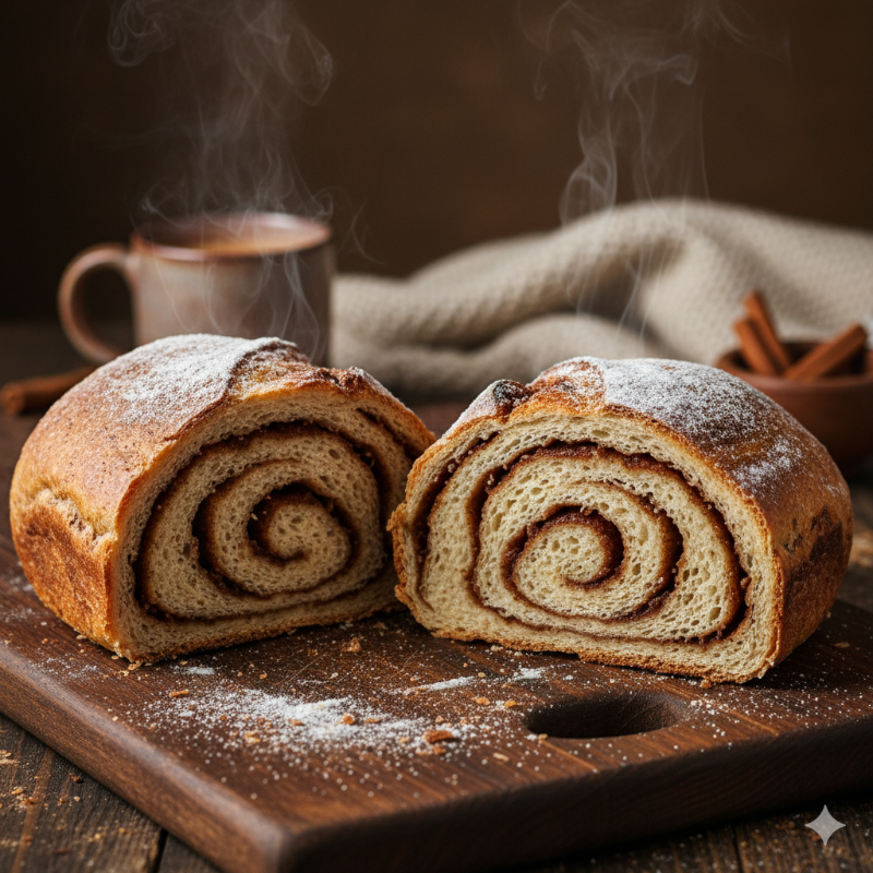 Photo of Cinnamon Swirl Sourdough