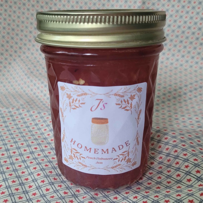 Photo of Peach Habanero Jam