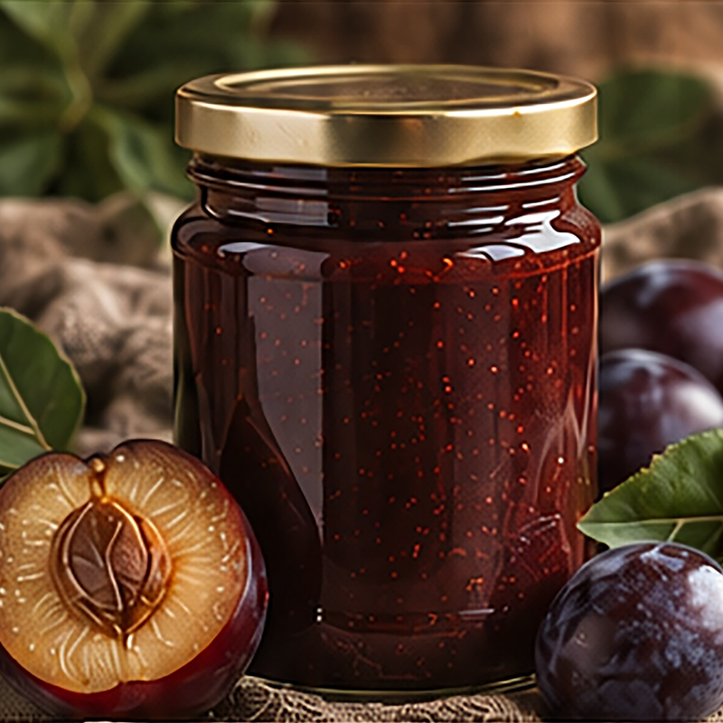 Pflaumenmus Gewürzt — Spiced Plum Butter