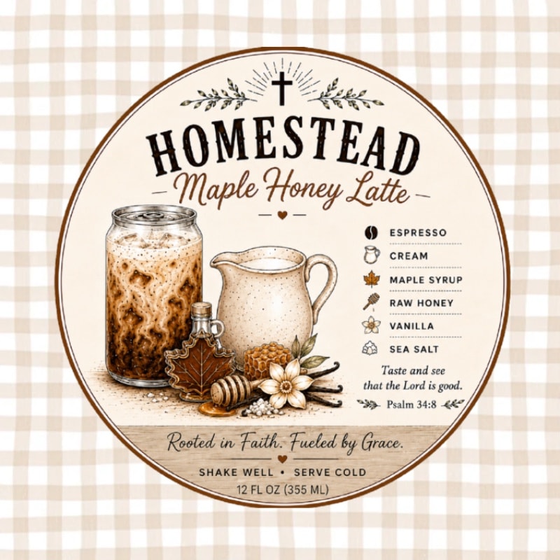 Homestead Maple Honey Latte