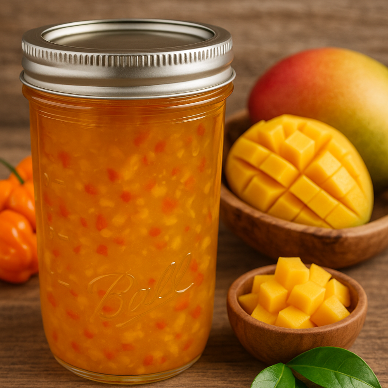 Photo of Mango habanero pepper jelly