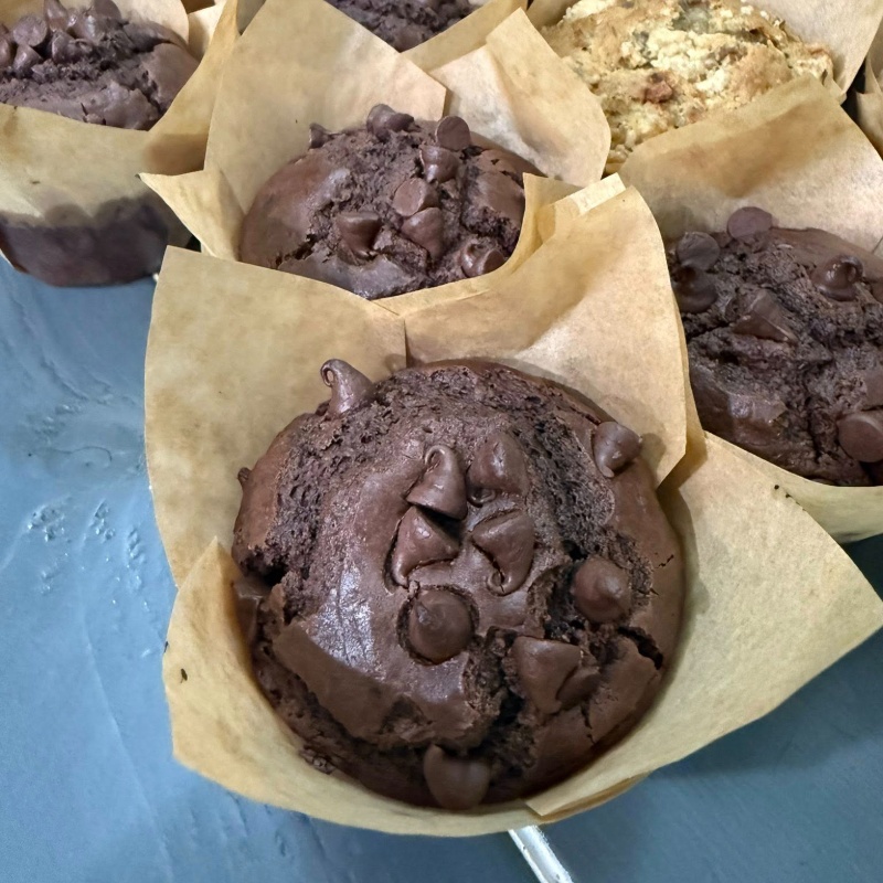 Photo of Double Chocolate Chunk Muffin
