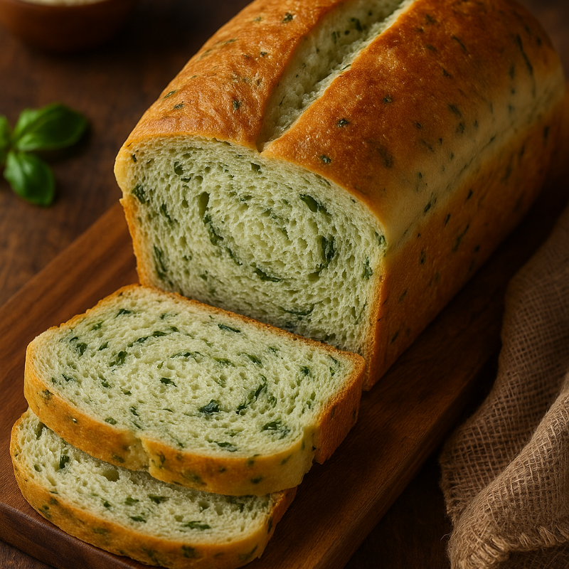 Photo of Spinach Parmesan Loaf