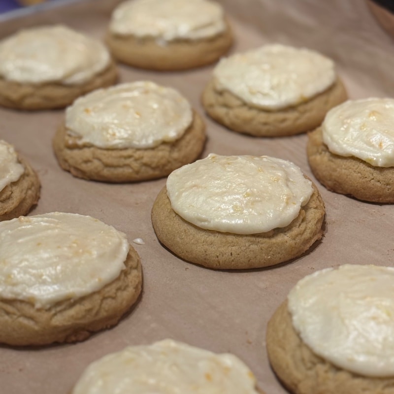 Orange Tickled Cookies