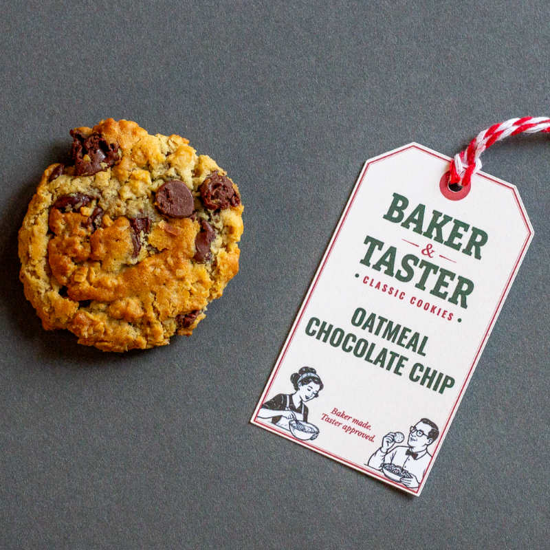 Photo of Oatmeal Chocolate Chip Cookies