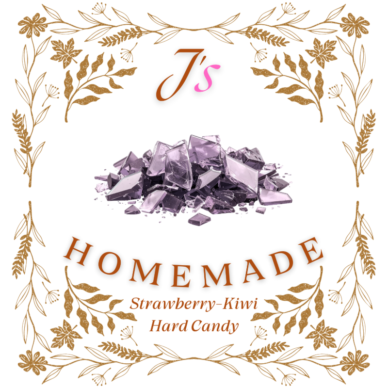 Strawberry-Kiwi Hard Candy