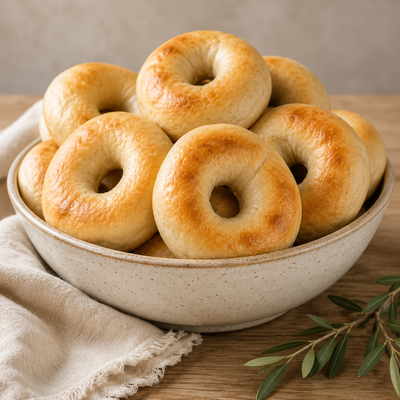 Sourdough Bagels