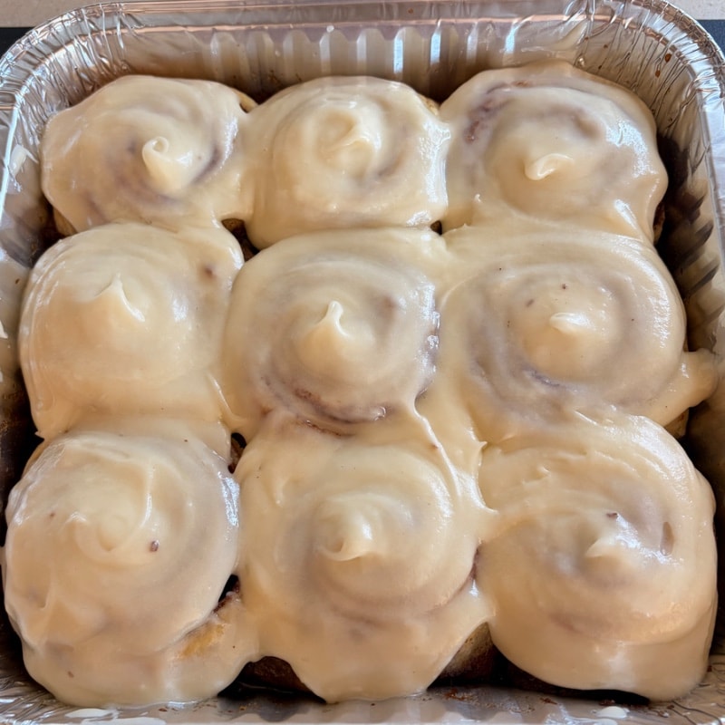Sourdough Cinnamon Rolls