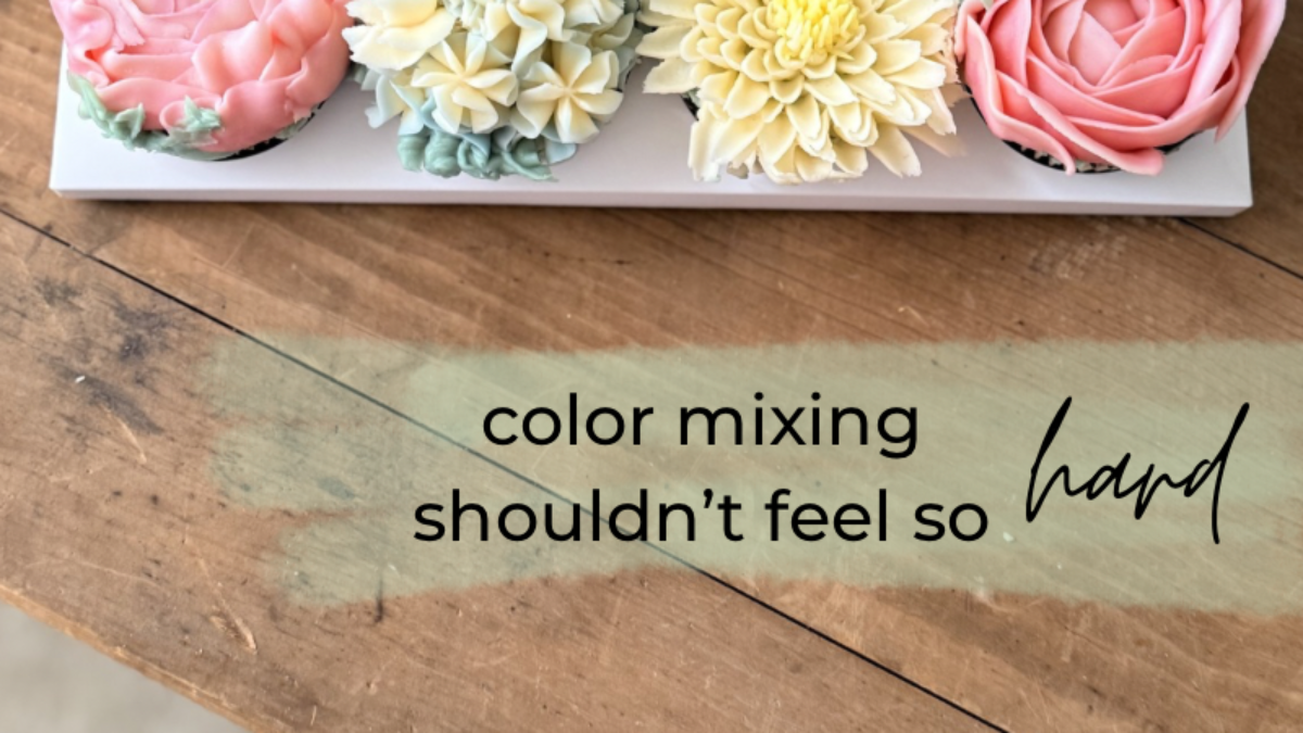 Buttercream Color Made Simple: A Dye-Free Cheat Sheet