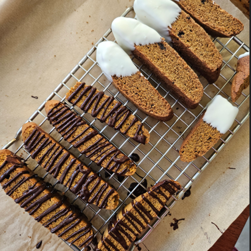 Photo of Pumpkin Spice Biscotti Duo