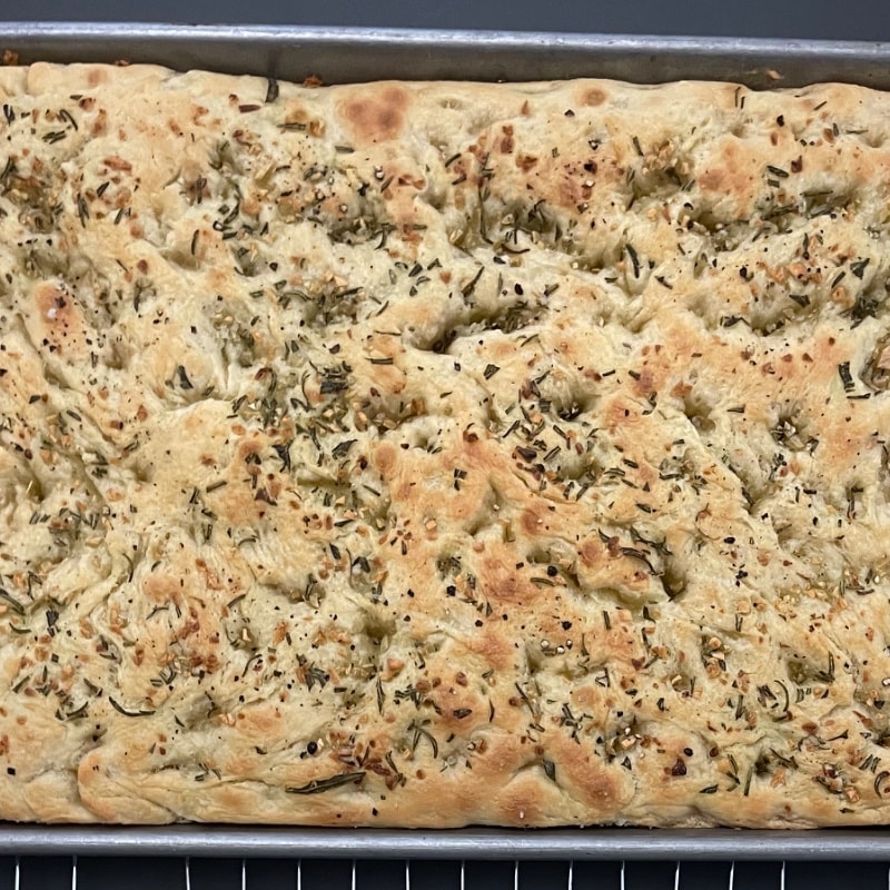 Rosemary Garlic Focaccia