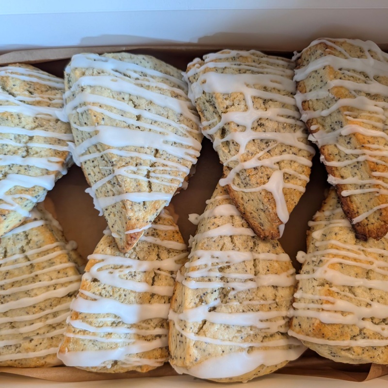 Photo of FULL BATCH Lemon Poppy Scones