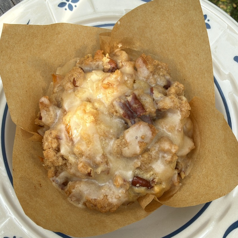 Photo of Apple Pecan Crumble Sourdough Muffins