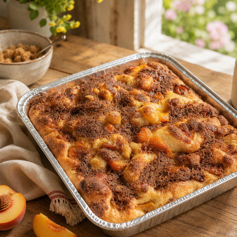 Photo of Peach Focaccia