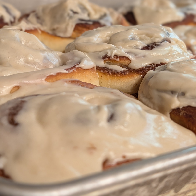 Sourdough Cinnamon Rolls tray of 4