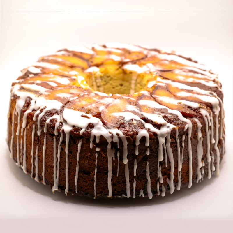 Peach Cobbler Pound Cake