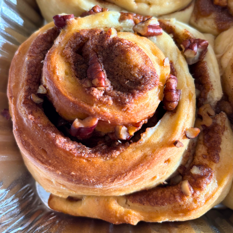 Photo of Maple Pecan Cinnamon Rolls