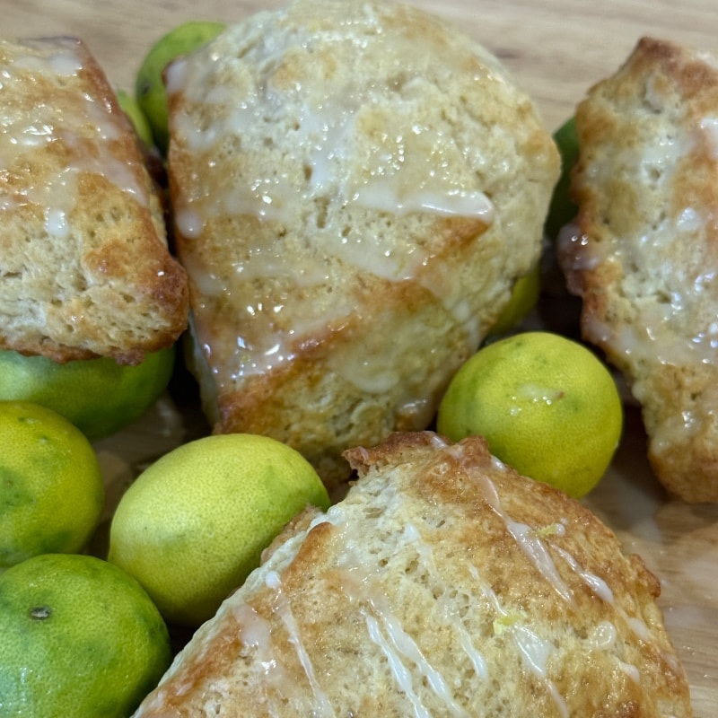 Photo of Key Lime Scones