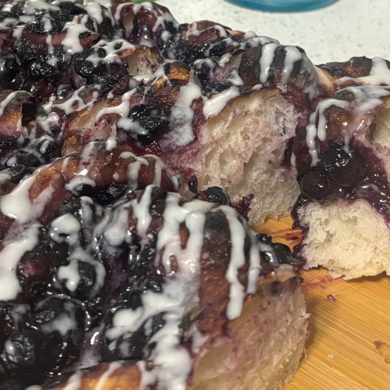Blueberry Focaccia 