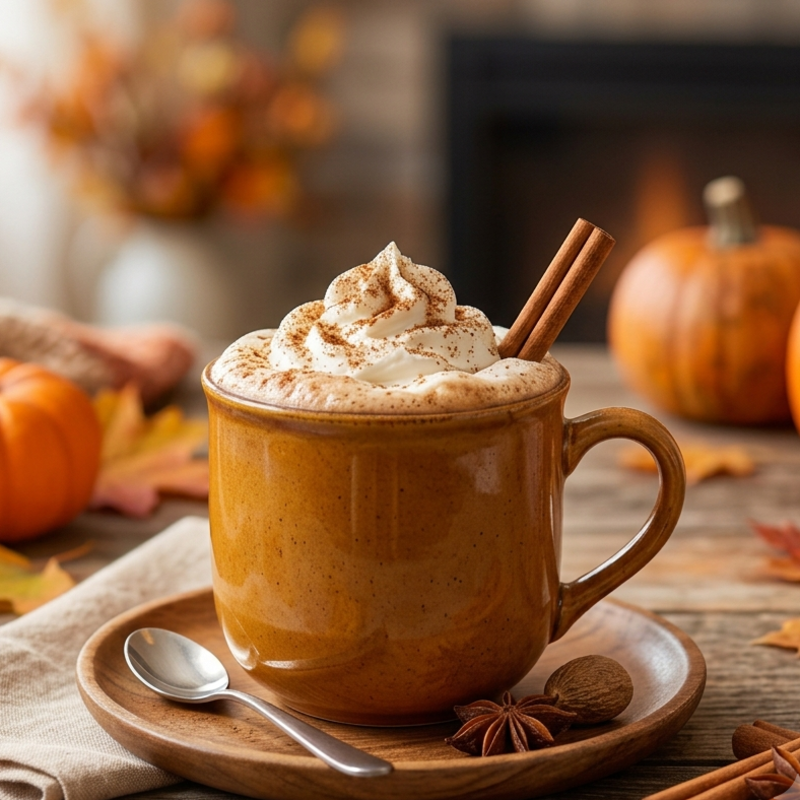 Photo of Pumpkin Spice Hot Chocolate