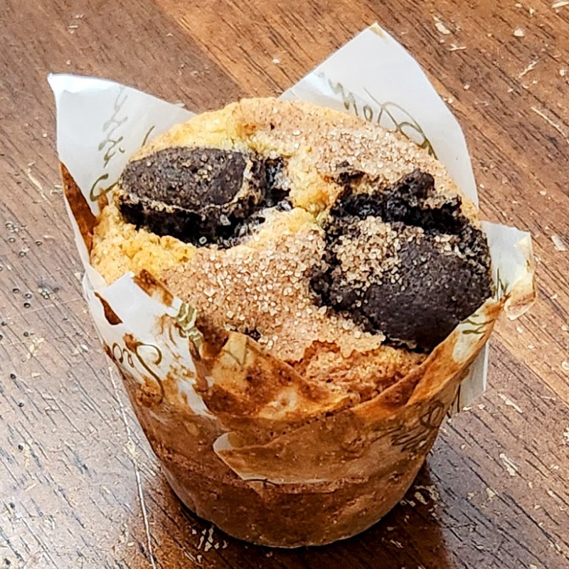 Photo of Mexican Hot Chocolate Cookie Dough Muffins