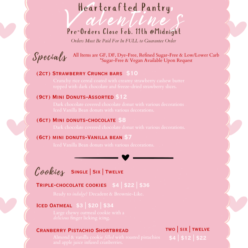 Valentine's Pre-Order