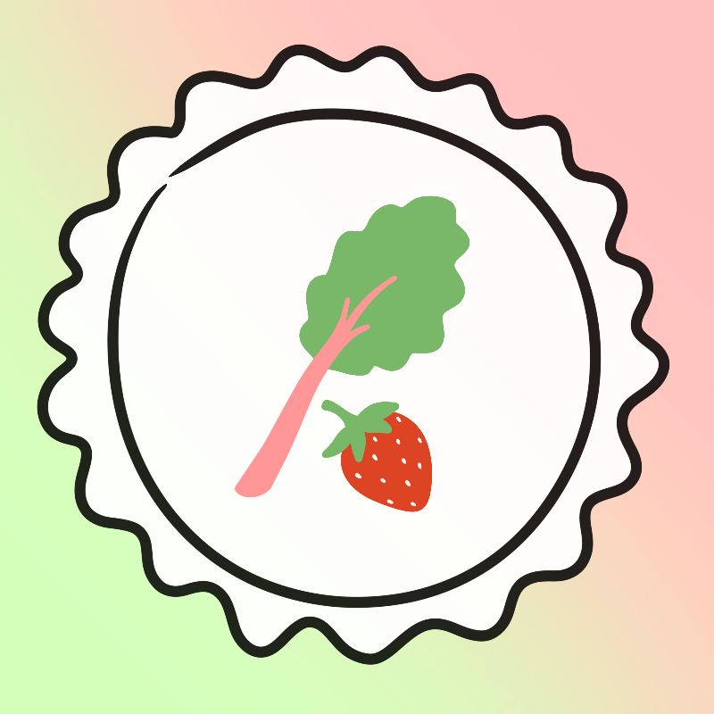 9" Strawberry Rhubard Pie