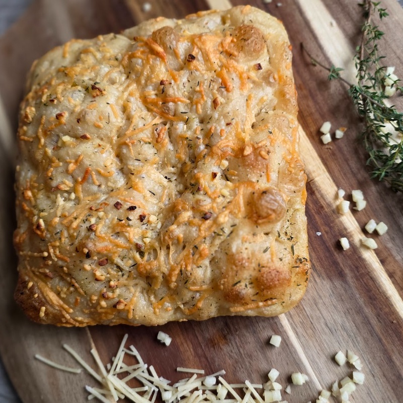 Photo of Garlic Parmesan Focaccia