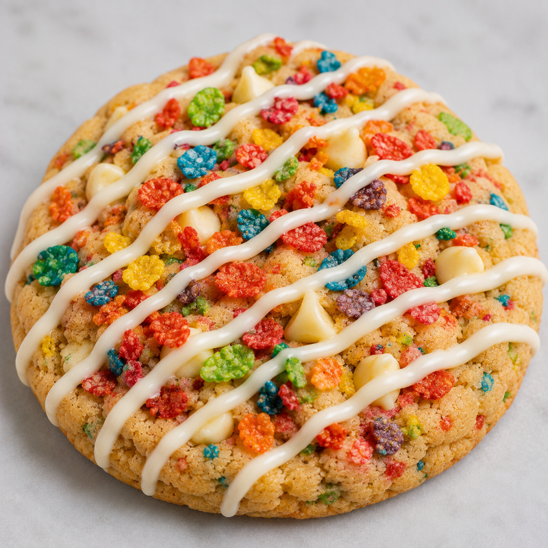 Fruity Pebbles Fuel Cookie